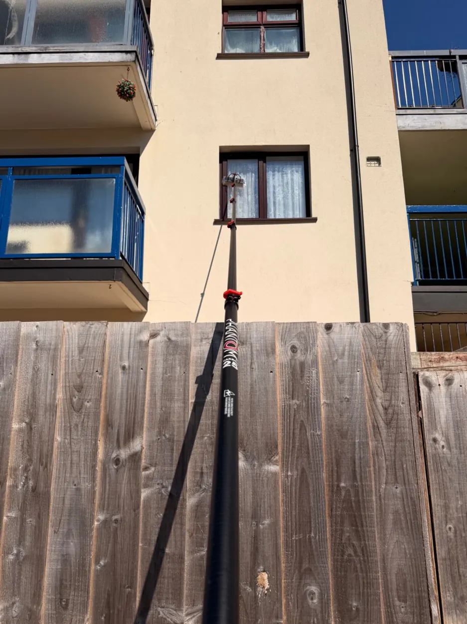 Window cleaning at height